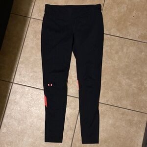 Under Armour Black and Hot Pink Leggings